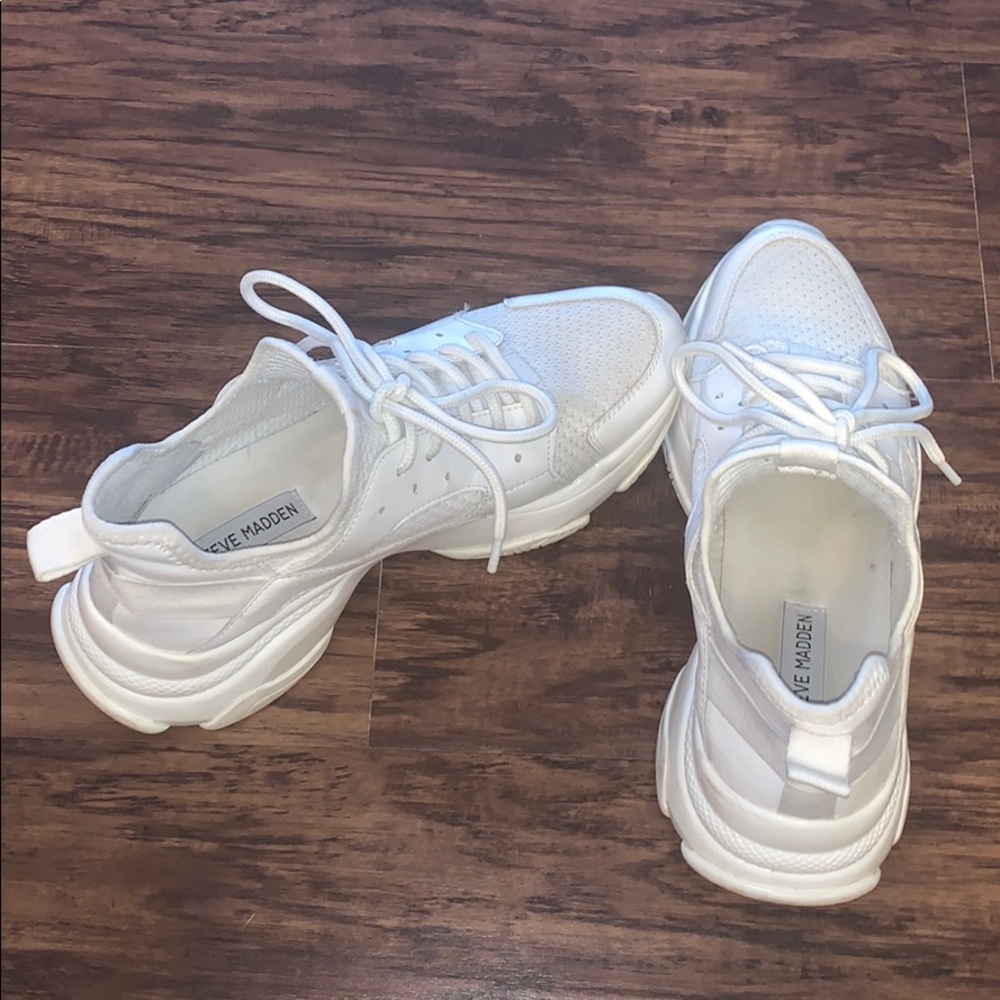 Steven Madden White Sneakers